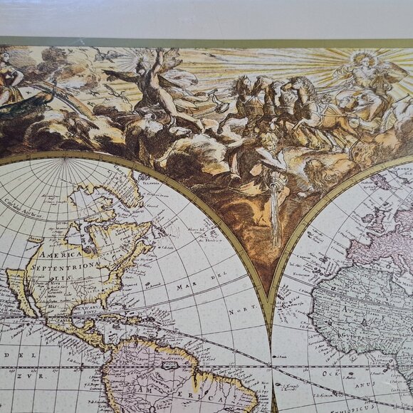 Time Limited Opportunity! Rare - "Novissima Totius Terrarum Orbis Tabula" - Picture 4 of 7